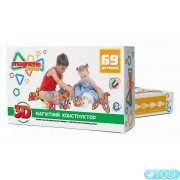 Магнитный конструктор Magnetic Land 69